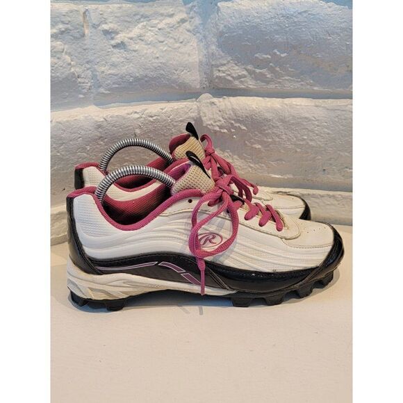 Rawlings Women's softball cleats size 5 - Picture 1 of 9